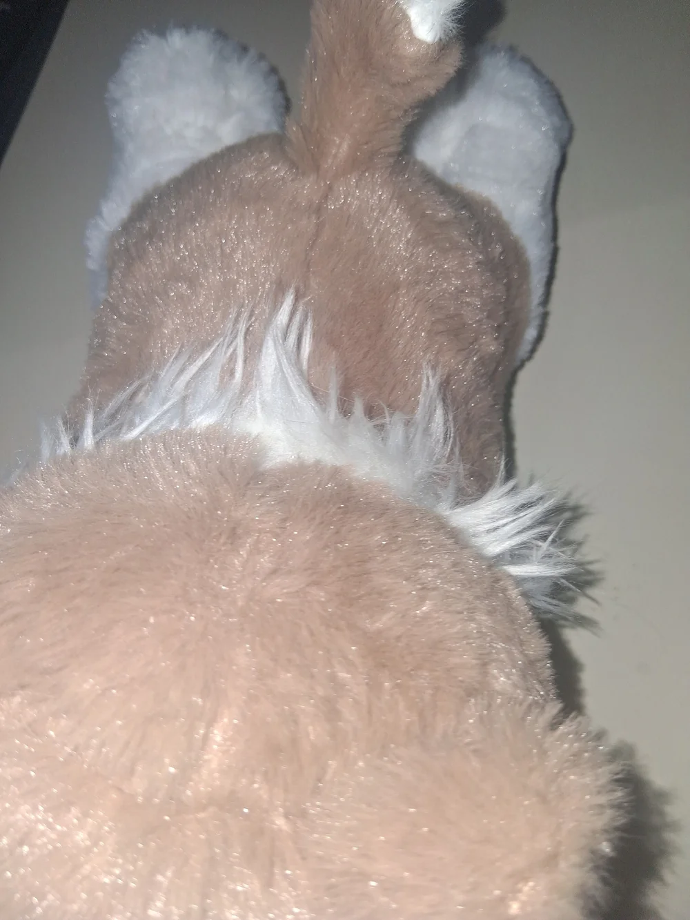 Plush Small Pet Toy - Brown and White Husky Plush